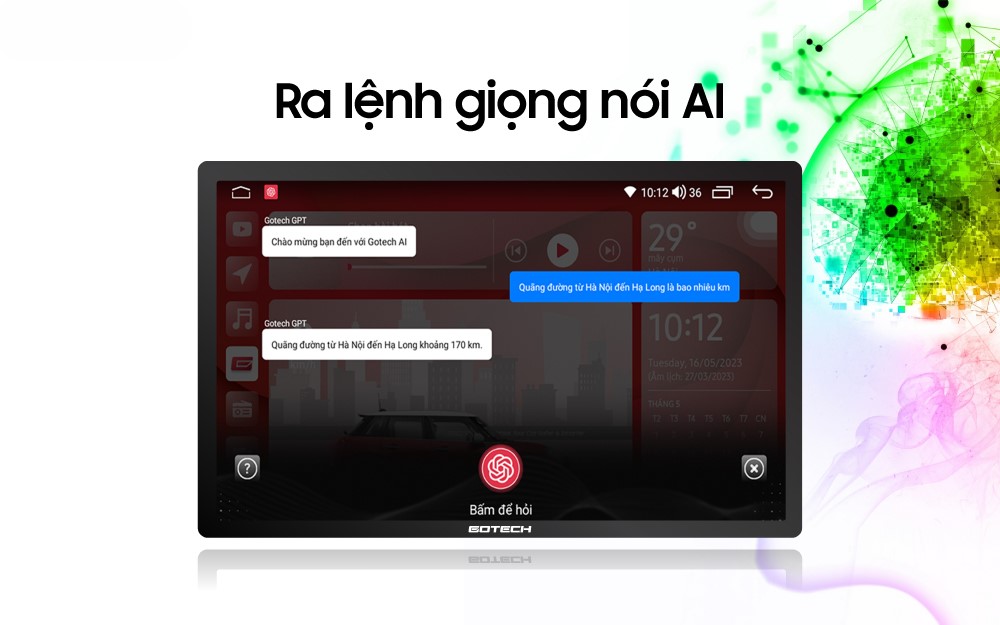 MÀN HÌNH Ô TÔ THÔNG MINH GOTECH GTS4